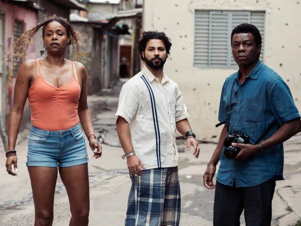 Fotografía cedida por Max de los actores de ‘Ciudad de Dios: la lucha no para’, la serie que da continuidad a la galardonada película brasileña.