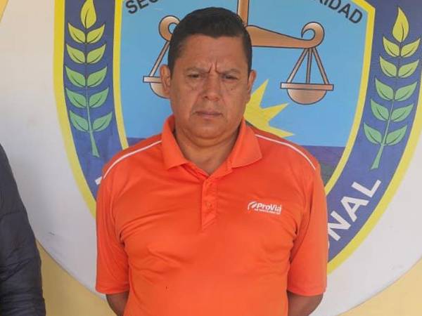 Wildin Jesús Amador Díaz fue presentado por la Policía.