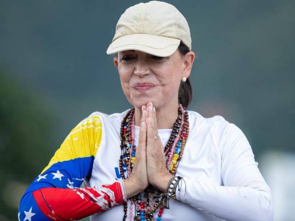 La líder opositora venezolana, María Corina Machado, en una imagen de archivo.