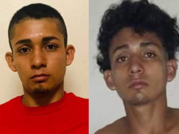 Cristian Agustín Chicas Enríquez y José Elvin López Dubón.