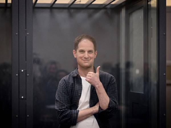 El periodista estadounidense, Evan Gershkovich, del Wall Street Journal acusado de espionaje.