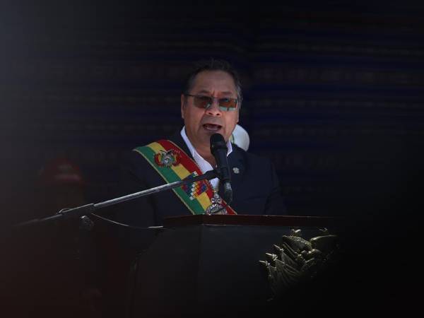 El presidente de Bolivia, Luis Arce, en una foto de archivo.