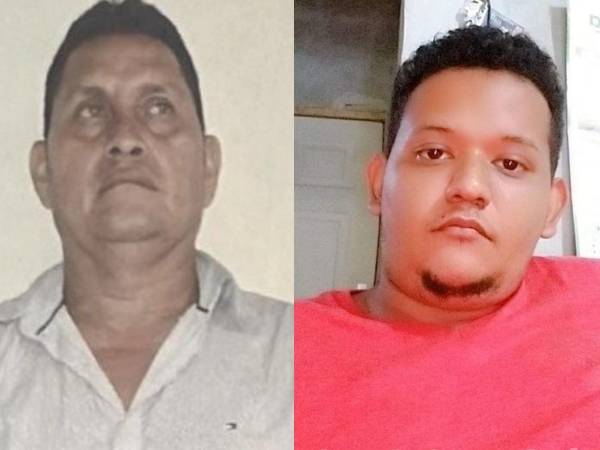 Fotografías muestran al sentenciado Gonzalo Cáceres (izq) y a la víctima Néstor Cabrera (der).