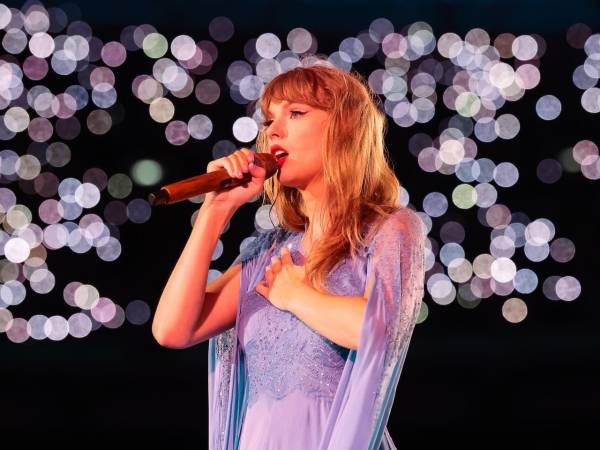 La cantautora Taylor Swift.