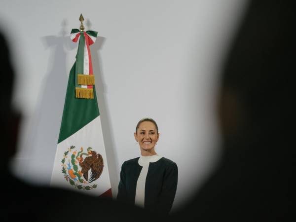 La presidenta Claudia Sheinbaum de México ha disfrutado índices de aprobación de hasta el 79 por ciento.