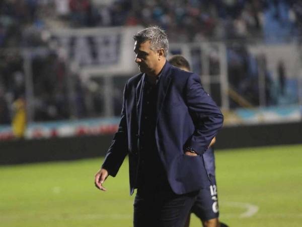 Diego Vázquez, entrenador de Motagua.