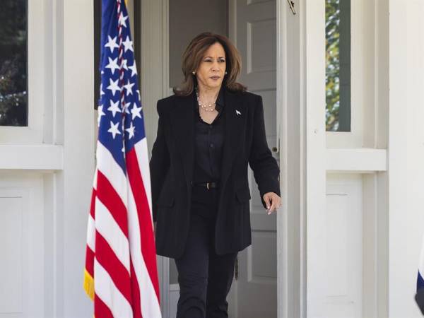 La vicepresidenta estadounidense, Kamala Harris.
