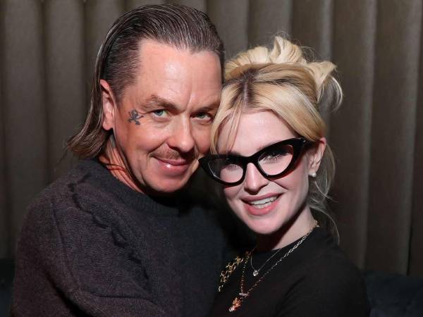 Sid Wilson y Kelly Osbourne en una foto de archivo.