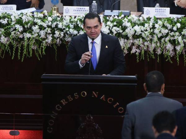 Tomás Zambrano, presidente del Congreso Nacional de Honduras.