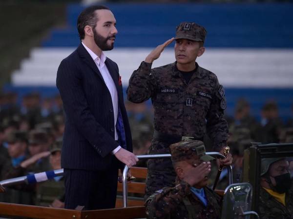 Bukele ha fortalecido el ejército de El Salvador para hacer frente a la guerra contra las pandillas que declaró hace dos años.