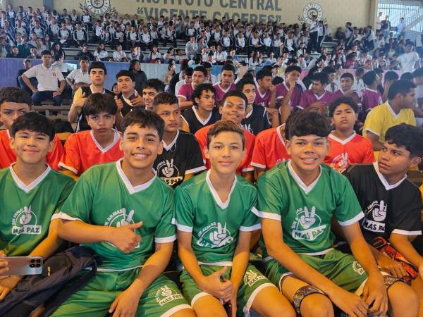 Los jóvenes recibirán charlas sobre resolución pacífica de conflictos.