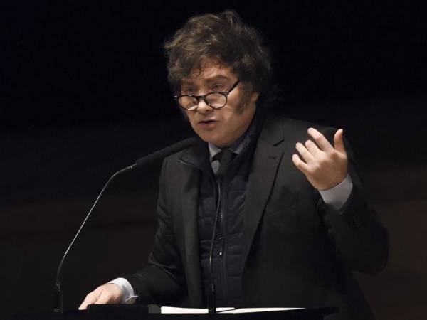 Fotografía del presidente de Argentina, Javier Milei.