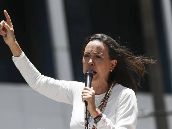 María Corina Machado se encuentra en la clandestinidad tras amenazas de arresto en su contra.