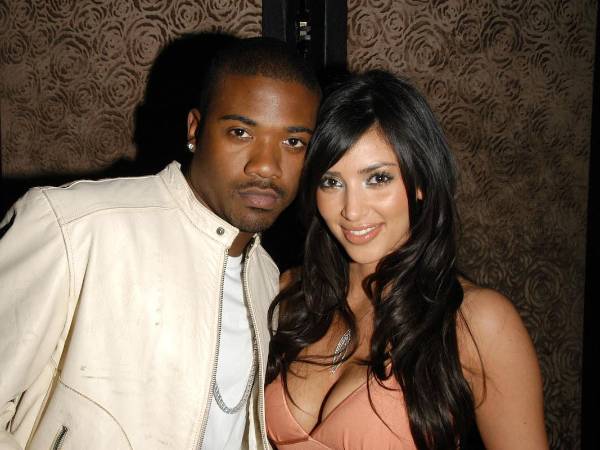 Ray J y Kim Kardashian en una foto de archivo.