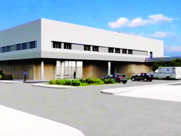 Diseño de uno de los hospitales que contruye el gobierno de Honduras.