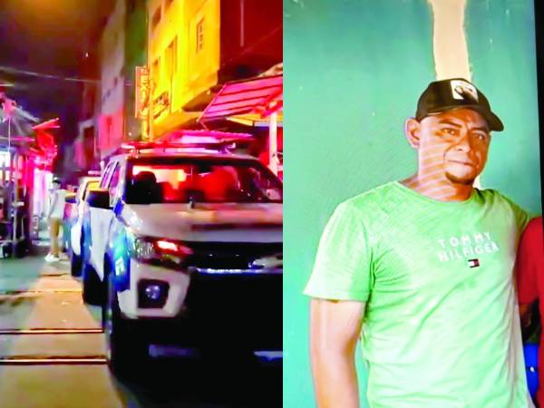 El cambista Ronal Geovany Ulloa fue asesinado dentro del bar en el barrio El Centro.