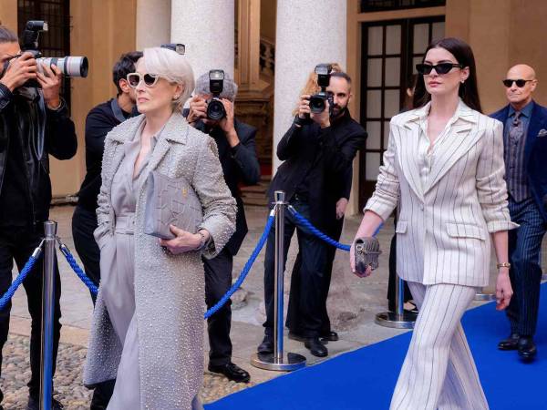 Meryl Streep y Anne Hathaway en una escena de El Diablo viste a la moda 2.