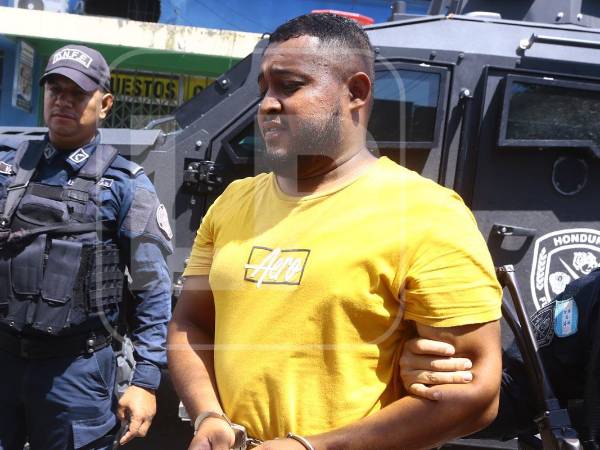 Óscar Alexi Guardado Alvarenga fue capturado en Tocoa, Colón.