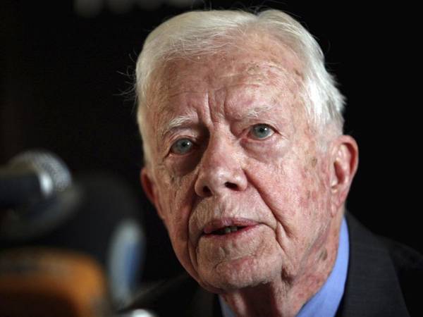 El expresidente estadounidense Jimmy Carter falleció este domingo.