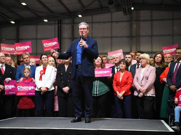 Keir Starmer, líder del Partido Laborista, será el nuevo primer ministro británico.