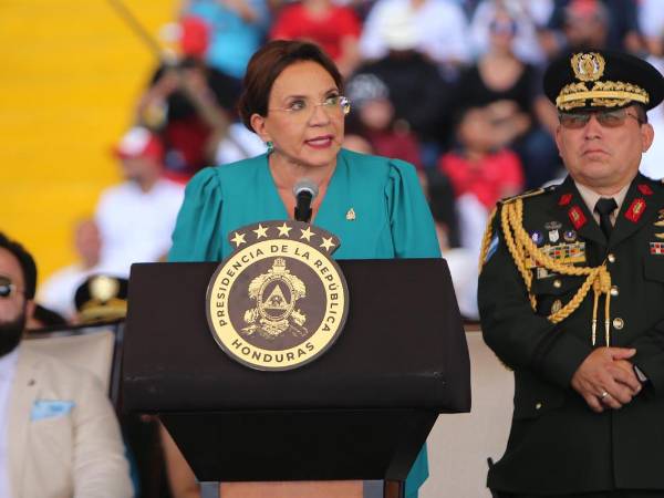 La presidenta de Honduras, Xiomara Castro.