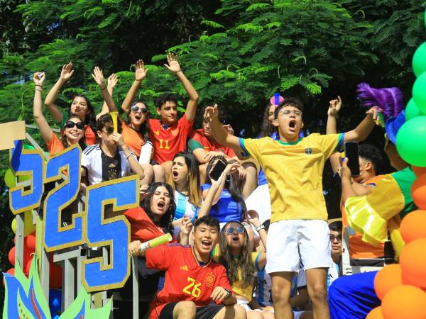 Original. Una fiesta mundialista vivieron los seniors de la Big Step Institute.