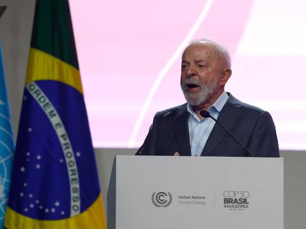 El presidente de Brasil, Lula da Silva, participa hoy en el COP30.