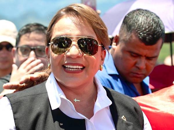 La presidenta de Honduras, Xiomara Castro.