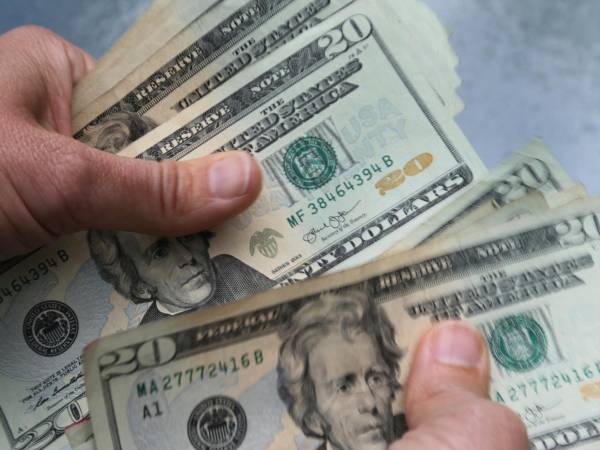 Billetes de 20 dólares | Fotografía de referencia