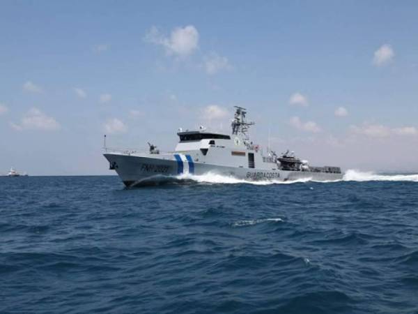Embarcación patrullera de Honduras.