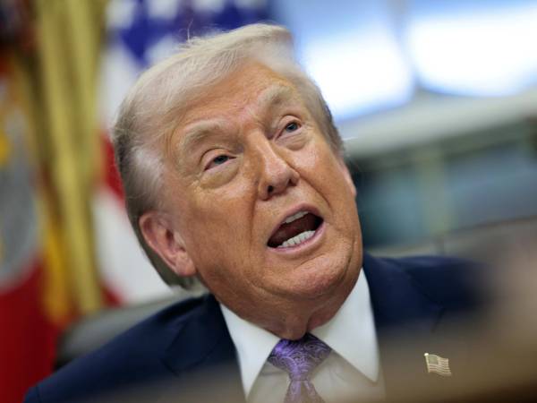 Imagen de archivo del presidente de Estados Unidos, Donald Trump.