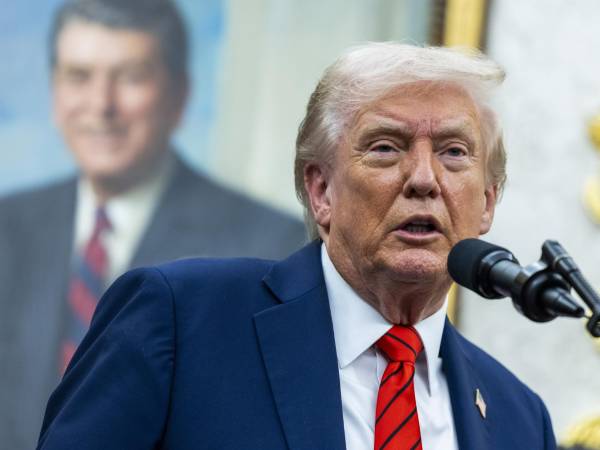 El presidente de los Estados Unidos agradeció a María Corina Machado por dedicarle el Premio Nobel de la Paz que ella recibió.