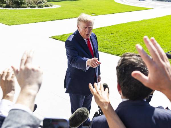 <b>Imagen de archivo. Donald Trump, presidente de los Estados Unidos. EFE/EPA/JIM LO SCALZO</b>