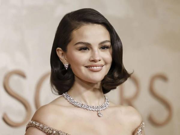 La cantante y actriz estadounidense Selena Gómez.