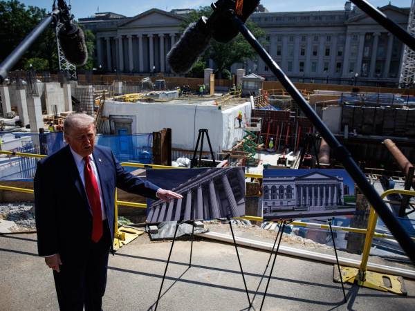 El presidente de los Estados Unidos, Donald Trump, en imagen de archivo. EFE/EPA/SAMUEL CORUM / POOL