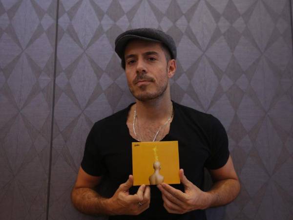 Fotografía de archivo del cantante mexicano José Madero durante una rueda de prensa en la ciudad de Guadalajara, Jalisco (México).