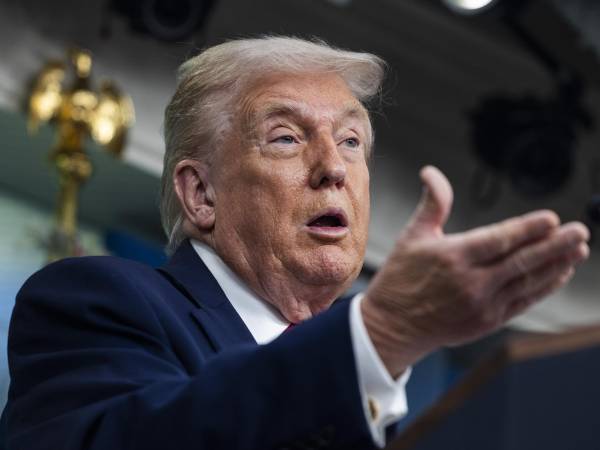 Imagen de archivo del presidente Donald Trump.