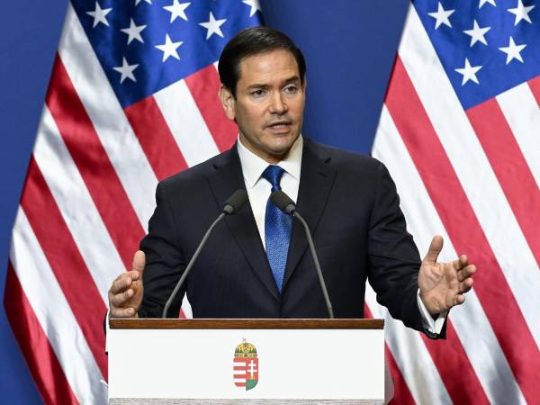 <b>Marco Rubio, secretario de Estado de EE UU. Imagen de archivo. </b>