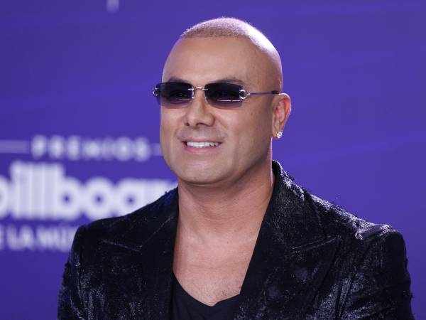 Fotografía de archivo del artista urbano, Wisin.
