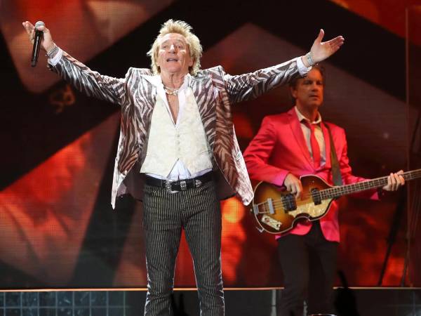 El cantante británico Rod Stewart en una foto de archivo.