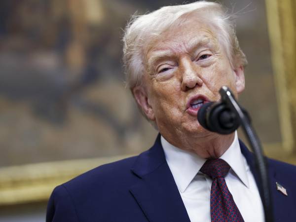 El presidente de EE.UU., Donald Trump, en una foto de archivo.