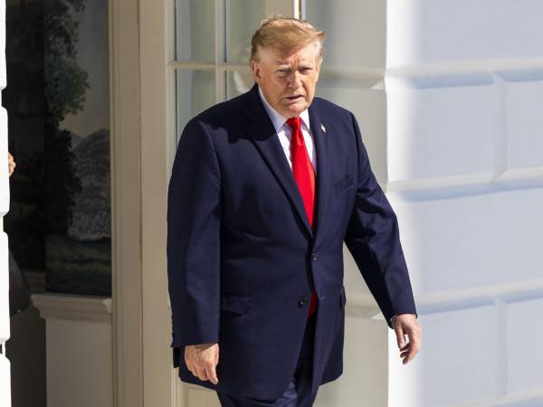 El presidente de Estados Unidos de América, Donald Trump.
