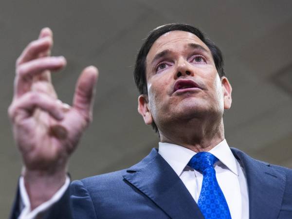 Marco Rubio, secretario de Estado de Estados Unidos. EFE