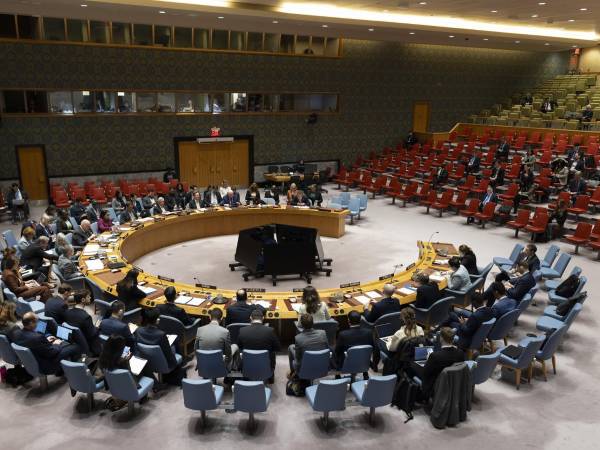 Imagen de archivo del Consejo de Seguridad de las Naciones Unidas.