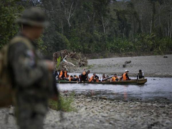 La selva del Darién es conocida como tapón del Darién.