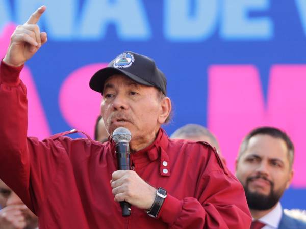 Daniel Ortega, cuestionado presidente de Nicaragua.