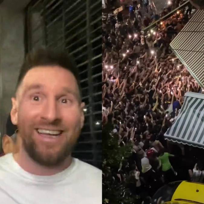 Hizo una petición: Messi fue a restaurante y desató una locura