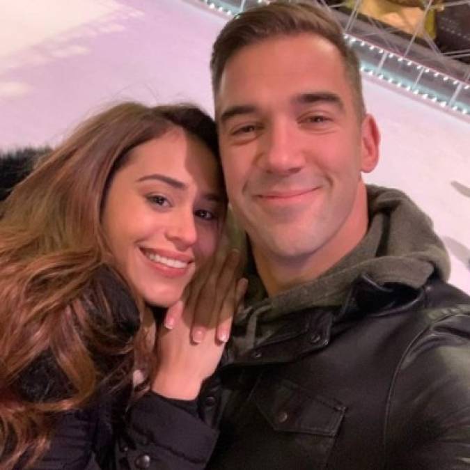 La pareja pasó el fin de semana en Nueva York donde visitaron varios lugares e incluso fueron a patinar al Rockefeller Center.