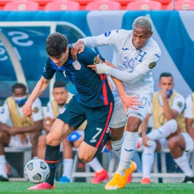 Deybi Flores: El jugador del Olimpia será uno de los marcadores centrales. Foto Nations League.