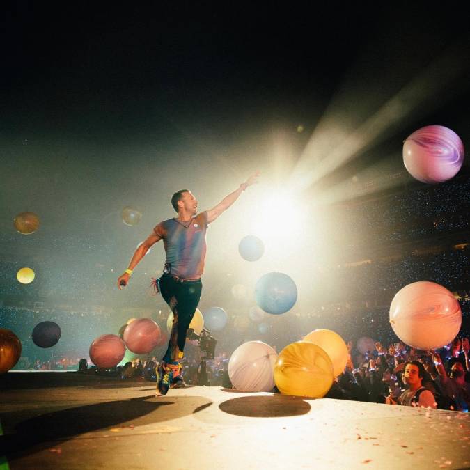 El segundo puesto es para la banda británica Coldplay, con ingresos de 4.5 millones por ciudad.